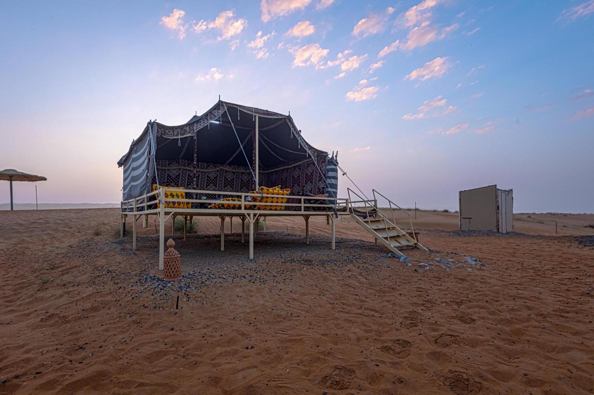 Safari-Glamping Hotel Al Wāşil Buitenkant foto