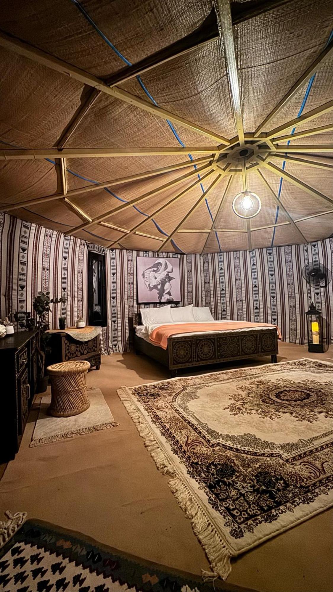 Safari-Glamping Hotel Al Wāşil Buitenkant foto